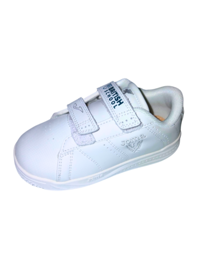 Zapatilla Blanca Velcro